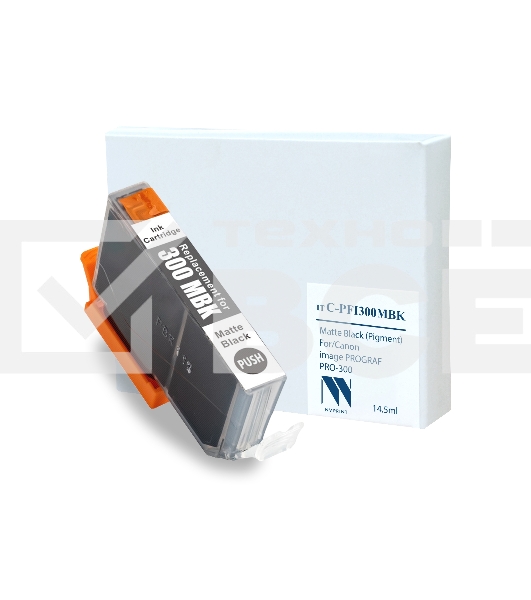 Струйный картридж NV Print C-PFI300 MBK для Canon imagePROGRAF PRO-300