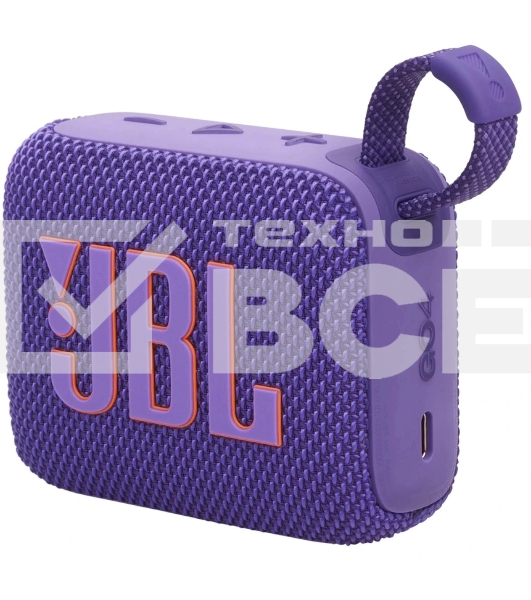 Портативная акустика JBL GO 4, фиолетовый