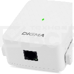 Повторитель беспроводного сигнала Digma D-WR310 (D-WR310V2) N300 Wi-Fi белый, фото18
