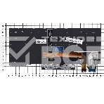 Клавиатура для ноутбука Lenovo ThinkPad X13 Yoga Gen 1 черная с подсветкой, фото 1