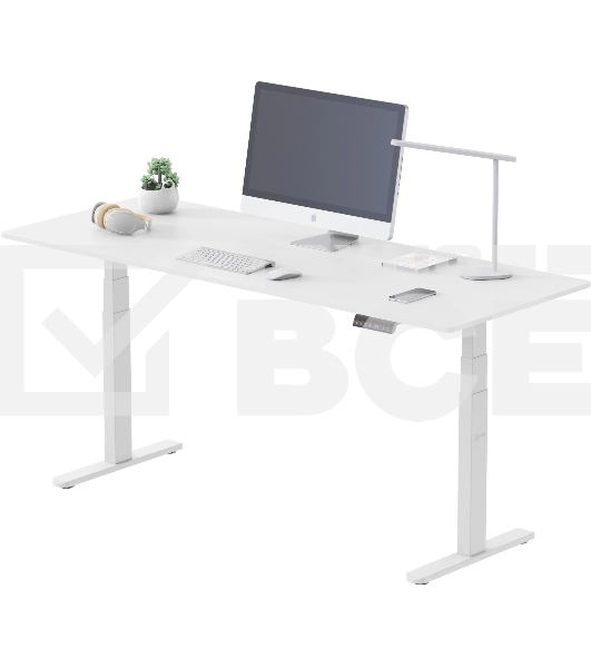 Подстолье Cactus CS-EDLF-WT каркас белый