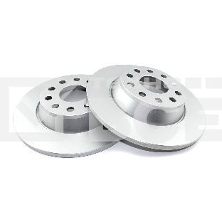 Диск тормозной задний LPR A1005P для Audi A3 II Q3, Skoda Octavia II, Seat, Volkswagen 1K0615601AD