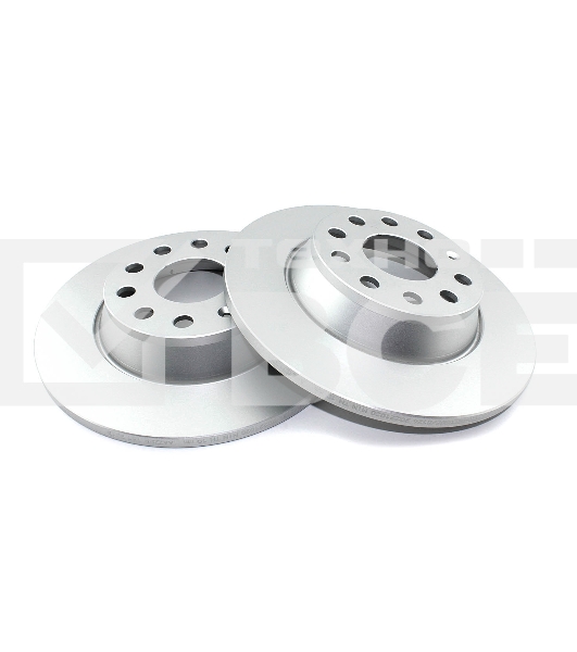 Диск тормозной задний LPR A1005P для Audi A3 II Q3, Skoda Octavia II, Seat, Volkswagen 1K0615601AD