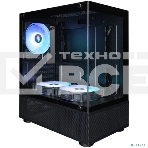 Корпус 1STPLAYER MIKU Mi2-A ARGB Black / mATX / 3x120mm ARGB fans / Mi2-A-BK-2FC7R-1FC7, фото4