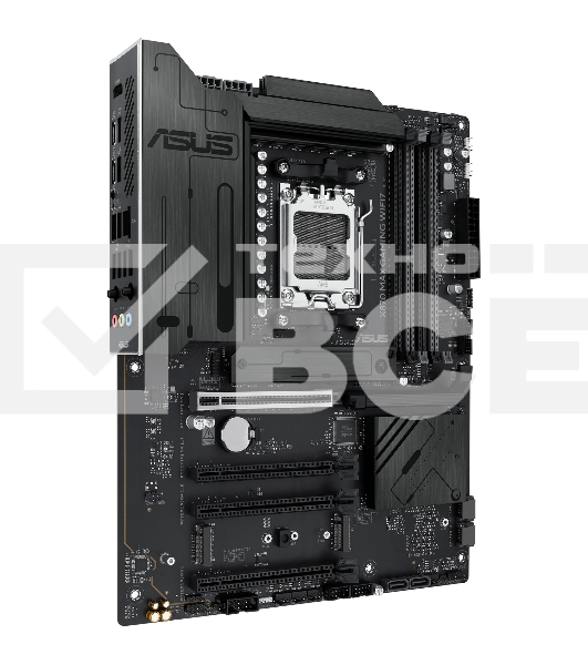 Материнская плата ASUS X870 MAX GAMING WIFI7, AM5, AMD X870, 4xDDR5, 4xSATA, 3xM.2, 1xPCIe 5.0 x16, 2xPCIe 4.0 x16, 1xPCIe x1, 1xHDMI, 2xUSB-C 40Gbps (USB4), 1xUSB-A 10Gbps, 3xUSB-A 5Gbps, 4xUSB-A 2.0, 1x2.5Gb LAN, Wi-Fi 7, Bluetooth 5.4, 3x3.5 мм, 7.1, A