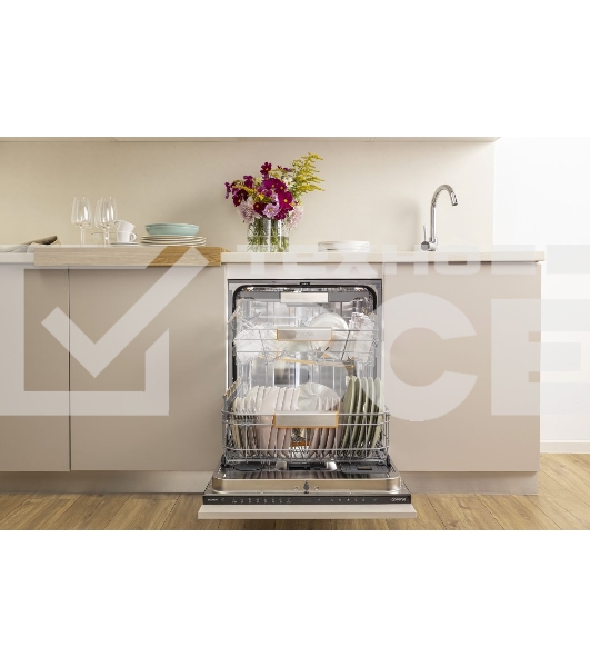 Встраиваемая посудомоечная машина Gorenje GV693A65AD, черный, 59.8 см, 16 компл., 38 дБ, класс A+++