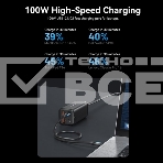 Сетевое зарядное устройство Vention на 4 порта GaN 100W USB (C+C+A+A) черный, шт., фото5