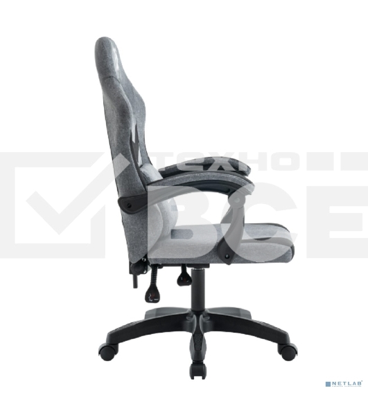 Кресло игровое Defender Runa серый/черный, класс 2, ткань