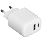 Сетевое зарядное устройство Qumo Energy PD 35Вт, (модель 0117), порты: USB-A QC3.0 + USB Type-C PD, белый, фото4