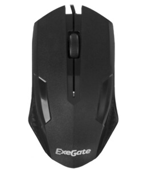 Мышь проводная ExeGate Professional Standard SH-9025L2 черный, 1000 dpi, USB, кнопки - 3