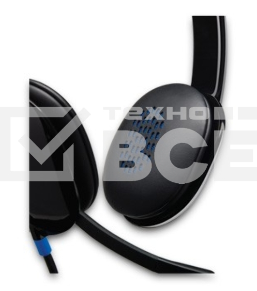 Гарнитура проводная Logitech H540 USB (981-000480)