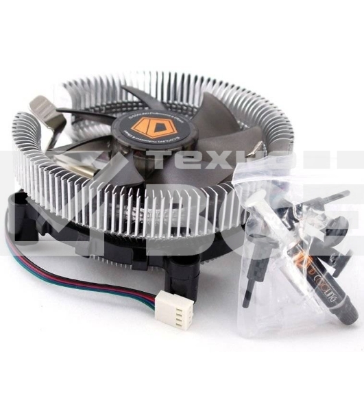 Кулер Cooler ID-Cooling ID-CPU-DK-01T серебристый 92мм алюминий 2200rpm 24db 3-pin 95W 52мм