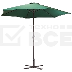 Зонт садовый Ecos GU-03 (зеленый) с крестообразным основанием, фото 1