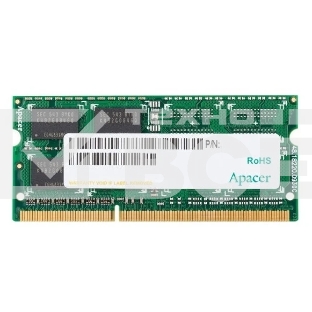Оперативная память Apacer, DDR3, 4GB (1x4GB), 1600MHz, CL11, SO-DIMM