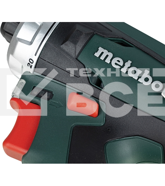 Дрель-шуруповерт Metabo PowerMaxx BS 600984000, Аккумуляторный, 10,8В, 2 АКБ