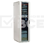 Шкаф коммутационный ЦМО ШТК-М-18.6.8-1ААА 18U 600x820мм пер.дв.стекл задн.дв.стал.лист 2 бок.пан. направл.под закл.гайки 270кг серый, фото11