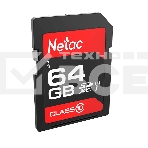 Флеш карта SDHC 64GB Netac Class 10 UHS-I U1 P600 [NT02P600STN-064G-R], фото 1