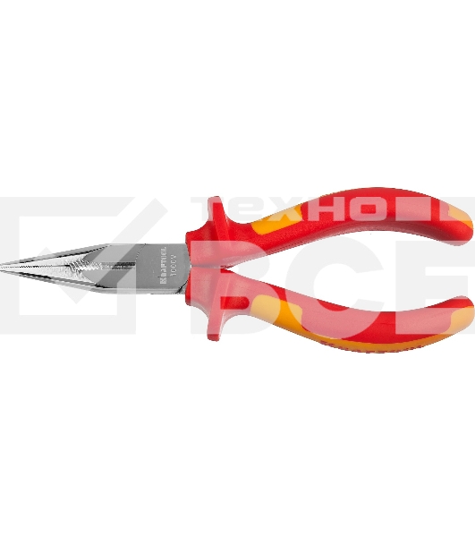 Тонконосы KRAFTOOL 2202-3-16_z01 electro-kraft cr-mo сталь двухкомп. рукоят. хром. покр. 160мм
