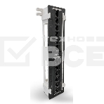 Монтажное оборудование Hyperline PPW-12-8P8C-C5e Патч-панель настенная, 12 портов RJ-45(8P8C), категория 5е, с подставкой, фото3