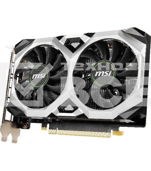 Видеокарта MSI GTX1650 D6 VENTUS XS V1 (GTX1650, 4GB, GDDR6, 128bit, HDMI, DP, DVI-D)