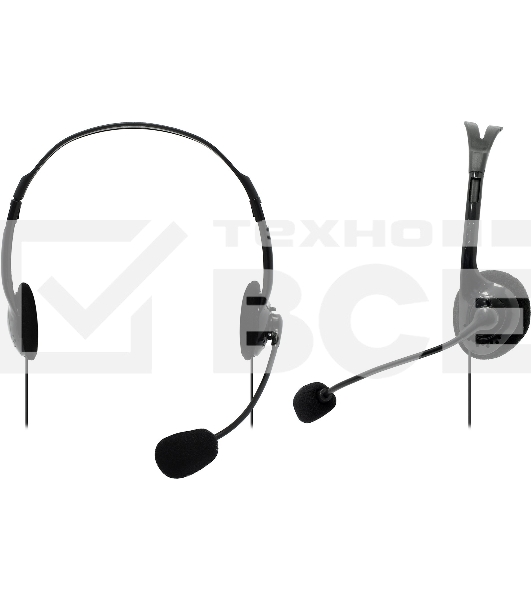 Гарнитура стерео Defender HN-102 накладные компактные 2 х 3.5 mm jack стерео кабель 1,8 м черный