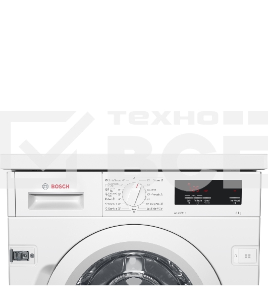 Стиральная машина встраиваемая Bosch WIW24342EU белый, загрузка фронтальная 7 кг, 1200 об/мин, класс: C