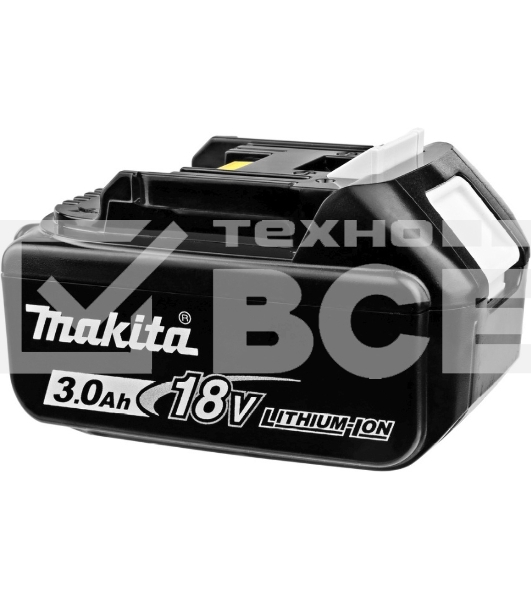 Батарея аккумуляторная Makita BL1830B LXT 18В 3Ач Li-Ion (632M83-6)