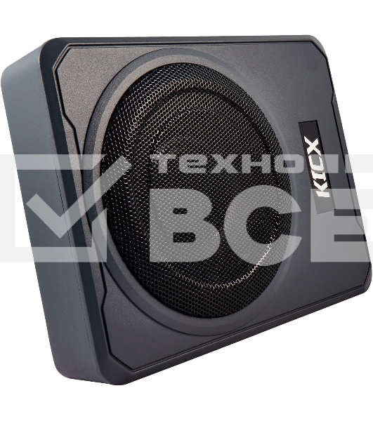 Сабвуфер автомобильный Kicx Q200BA 300Вт активный (20см/8