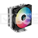 Кулер для процессора DEEPCOOL AG400 LED черный, 120 мм, алюминий/медь, 2000 об/мин, 31.6 дБ, 4 pin, 220 Вт, 150 мм, фото2