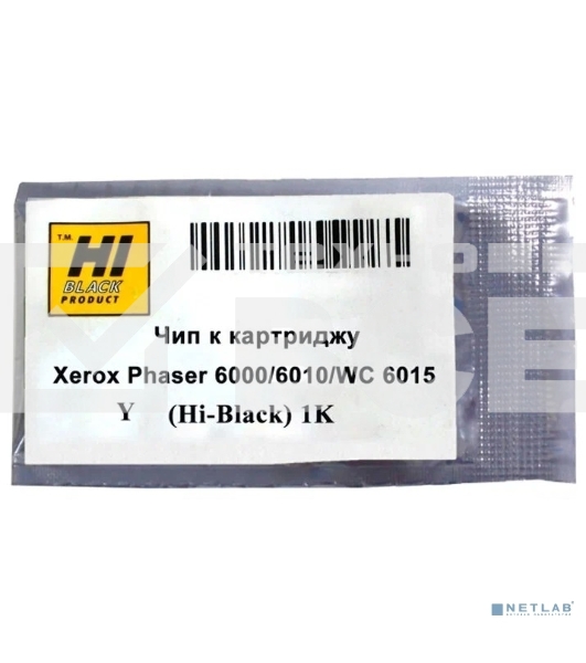 Чип к картриджу Xerox Phaser 6000/6010/WC 6015 (China), Y, 1K