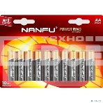 Батарейка щелочная AA Nanfu LR6 10B (10шт.), фото 1
