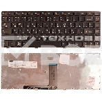 Клавиатура для ноутбука Lenovo Ideapad B470 V470 черная с рамкой, фото3