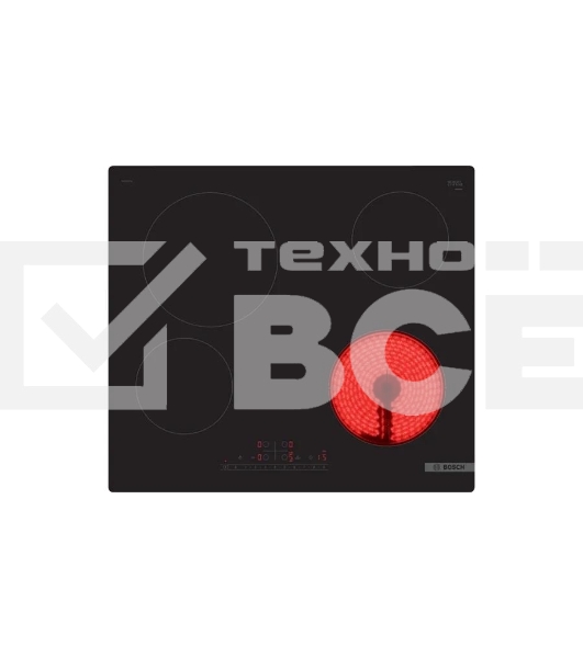Электрическая варочная поверхность Bosch PKE611FP2E