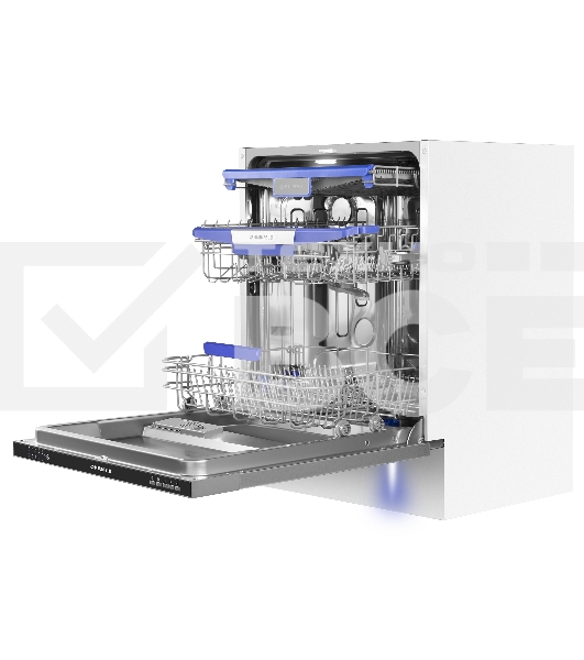 Встраиваемая посудомоечная машина Maunfeld MLP60230 Light Beam