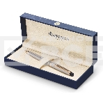 Ручка шариковая Waterman Expert 3 (CWS0952000) Stainless Steel GT M, синие чернила, подарочная коробка, фото3