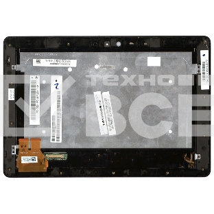 Модуль (матрица + тачскрин) для Asus PadFone 3 A80 Station черный с рамкой