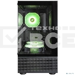 Корпус 1STPLAYER MIKU Mi2-A ARGB Black / mATX / 3x120mm ARGB fans / Mi2-A-BK-2FC7R-1FC7, фото3