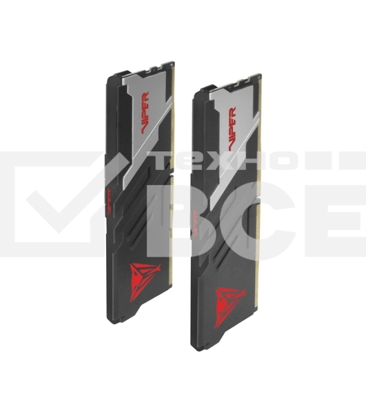 Оперативная память Patriot Viper Venom, DDR5, 64GB (2x32 GB), 6000 MHz, CL30, радиатор, чёрный