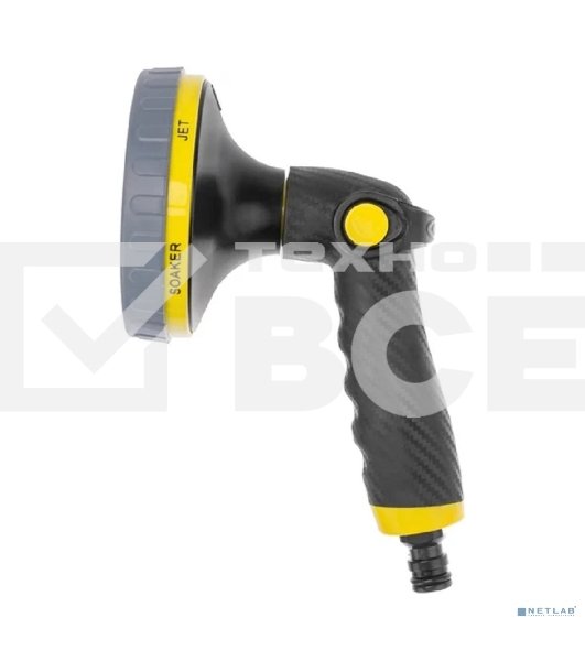 Пистолет-распылитель душевого типа CARBON, 6 режимов Профи ЧЕТЫРЕ СЕЗОНА 