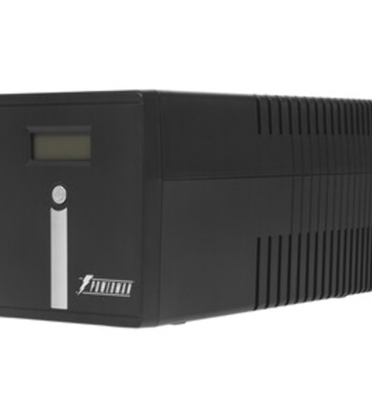 Источник бесперебойного питания PowerMan Smart Sine 1000 черный (Pure Sine Wave/LCD Display/USB/Software/RJ11/45)
