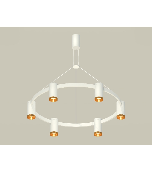 Светильник Ambrella light XB9021152/6 SWH/PYG белый песок/золото желтое полированное MR16 GU5.3 (С9021, N6134)