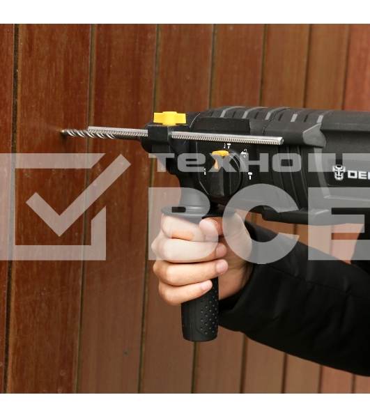 Перфоратор Deko DKH850W патрон:SDS-plus уд.:3Дж 850Вт (кейс в комплекте)