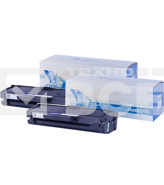 Картридж NVP совместимый NV-106R02773-SET2 для Xerox Phaser 3020/WorkCentre 3025 (1500k) (2 шт)