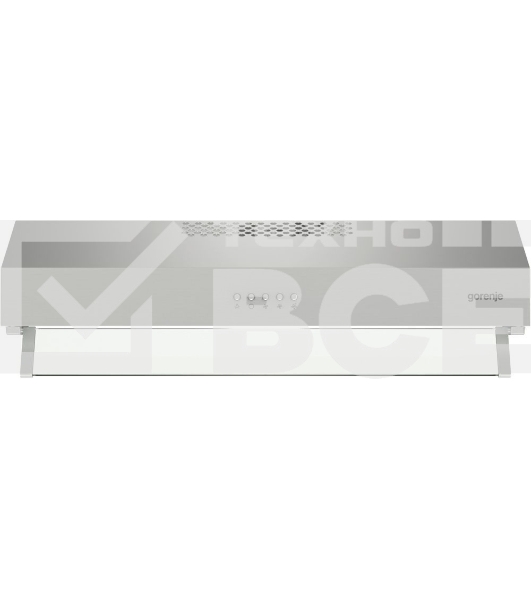 Вытяжка встраиваемая Gorenje WHU629EX/M нержавеющая сталь управление: кнопочное (1 мотор)