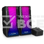 Акустическая система 2.0 ExeGate EX289687RUS Accord 230 (питание USB,Bluetooth, 2х3Вт (6Вт RMS), 60-20000Гц, цвет черный, RGB подсветка), фото5