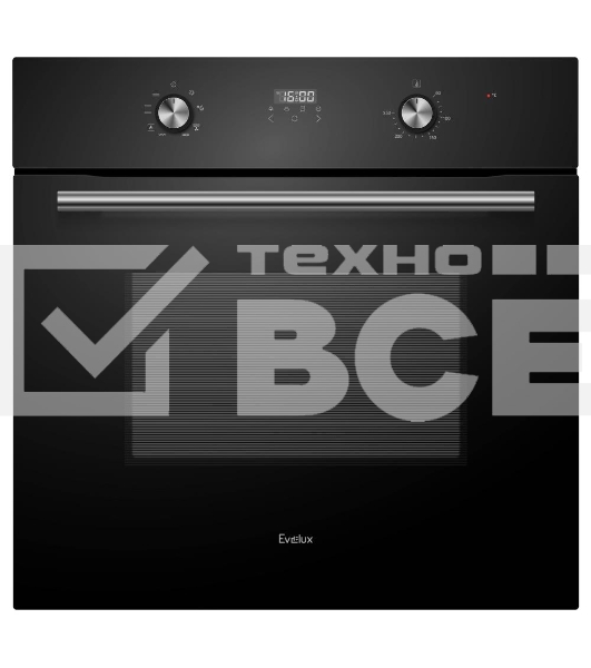 Электрический духовой шкаф Evelux EO 630 PB, встраиваемый