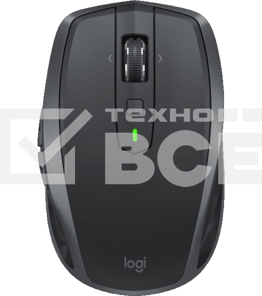 Мышь беспроводная Logitech MX Anywhere 2S графитовый, 4000 dpi, радиоканал, Bluetooth, USB, кнопки - 7