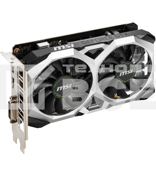 Видеокарта MSI GTX1650 D6 VENTUS XS V1 (GTX1650, 4GB, GDDR6, 128bit, HDMI, DP, DVI-D)