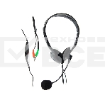 Гарнитура стерео Defender HN-102 накладные компактные 2 х 3.5 mm jack стерео кабель 1,8 м черный, фото3