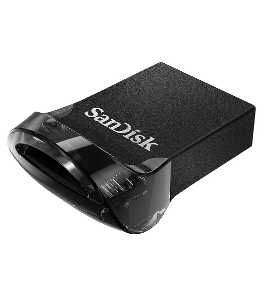Флешка USB SanDisk CZ430 Ultra Fit (SDCZ430-016G-G46), 16Gb, USB 3.1, R/W 130/40, черный